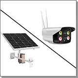 Комплект 3G/4G камеры на солнечных батареях Link Solar NC100G-60W-40AH