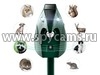Стационарный ультразвуковой антилай для дрессировки собак SAW-AU100 на солнечных батареях